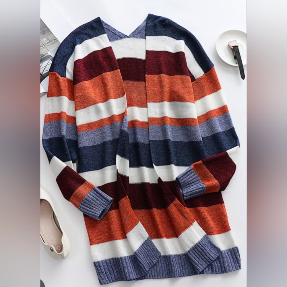 American Eagle Outfitters Colorblock Cardigan